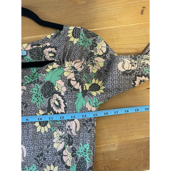 Johnny Was Floral Long Sleeve Blouse No Size No Material Tag See Measurements. - Picture 8 of 8